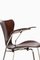 Rosewood Dining Chairs by Arne Jacobsen for Fritz Hansen, 1950s, Set of 6, Image 4