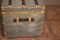 Antique French Zinc Steamer Trunk 9