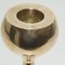 Danish Brass Candleholder, 1960s 4