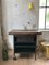 Vintage Wood & Metal Console Table, Image 4