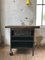 Vintage Wood & Metal Console Table, Image 1