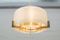 Mid-Century Brass UFO Ceiling Lamp, 1960s 5