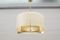 Mid-Century Brass UFO Ceiling Lamp, 1960s 4