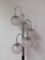 Lámpara de pie vintage en blanco y plateado, Imagen 2