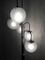 Vintage Stehlampe in Schwarz & Silber 12