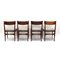 Mid-Century Brazilian Rosewood Dining Chairs, Set of 4, Image 5