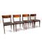 Mid-Century Brazilian Rosewood Dining Chairs, Set of 4, Image 3