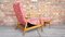 Adjustable Lounge Chair & Ottoman, 1960s, Set of 2 3