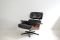 Mid-Century Lounge Chair & Ottoman by Charles & Ray Eames for Vitra, Image 3