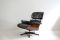 Mid-Century Lounge Chair & Ottoman by Charles & Ray Eames for Vitra, Image 1