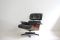 Mid-Century Lounge Chair & Ottoman by Charles & Ray Eames for Vitra, Image 2