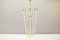 Mid-Century Brass Ceiling Lamp with Fluorescent Tubes 1