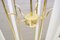 Mid-Century Brass Ceiling Lamp with Fluorescent Tubes 9