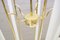 Mid-Century Brass Ceiling Lamp with Fluorescent Tubes, Image 9