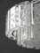 Grand Lustre Mid-Century Moderne en Verre de Cristal de Doria Leuchten 10