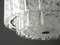 Grand Lustre Mid-Century Moderne en Verre de Cristal de Doria Leuchten 4