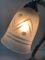 Lampe Art Déco en Nickel Plaqué Laiton 11
