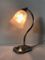 Art Deco Lamp in Nickel Plated Brass 10