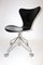 No. 996 Black Swivel Office Chair by Arne Jacobsen for Fritz Hansen, 1950s 6