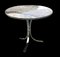 Danish Marble & Chrome Table, 1970s 1