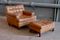 Merkur Easy Chair & Ottoman from Arne Norell AB, 1960s, Image 1
