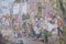 Tapiz Flemish Kermesse antiguo de David Teniers para Ateliers de la Tapisserie Francaise, Imagen 4