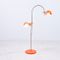 Vintage Stehlampe in Orange, 1970er 2