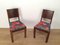 Macassar Ebony Chairs, 1930s, Set of 2 1