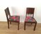 Chaises en Ébène de Macassar, 1930s, Set de 2 2