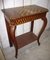 Vintage Marquetry Console Table 3