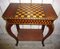 Vintage Marquetry Console Table 1