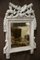 Small Antique Louis XVI Wooden Painted Mirror 1