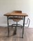 Antique Industrial Childrens Desk, Image 5