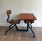 Wood & Metal Children's Desk, 1920s 4