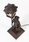 Arts & Crafts Knight Patinated Metal Table Lamp by Hugo Berger for Goberg, 1920s, Image 10