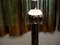 Large German Chromed Floor Lamp with Fabric Shade, 1960s 14