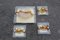 Applique quadrate in vetro di Murano di Toni Zuccheri per Venini, anni '60, set di 4, Immagine 1