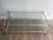 Large Acrylic Glass & Chrome Coffee Table, 1970s 1