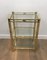 Brass and Chrome Side Table, 1970s, Image 1