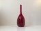 Long Necked Modernist Glass Vase by Gunnar Ander for Elme Glasbruk, 1960s 1