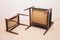 Safari Sessel und Fußhocker von Erik Wørts für Niels Eilersen, 1960er, 2er Set 3