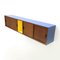 Mid-Century Italian Teak and Colored Formica Sideboard, 1960s, Image 1