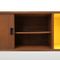 Mid-Century Italian Teak and Colored Formica Sideboard, 1960s, Image 7