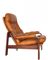 Swedish Leather Lounge Chair from Göte Möbler, 1970s 3