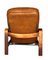 Swedish Leather Lounge Chair from Göte Möbler, 1970s 6