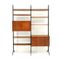 Mid-Century Italian Teak Wall Unit, 1950s, Image 1