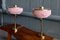 Pink B-138 Brass Table Lamps from Hans-Agne Jakobsson, 1960s, Set of 2 4