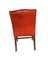 Desk Armchair in Red Leather, 1970s 5