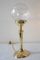 Glass Table Lamps with Oval Bases, 1900s, Set of 2, Image 3