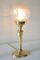Lampe de Bureau en Verre avec Pied Oval, 1900s, Set de 2 4